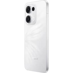 Oppo Reno13 5G 12 Go/256 Go Blanc plume - Téléphone portable arrière gauche