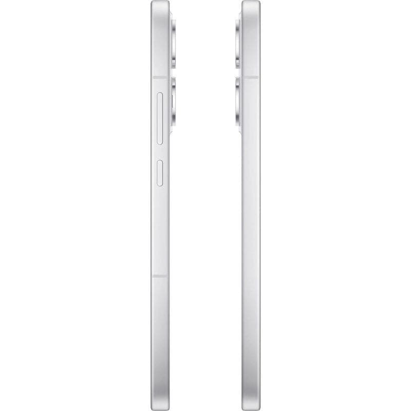 Oppo Reno13 5G 12 Go/256 Go Blanc plume - Téléphone portable image des côtés