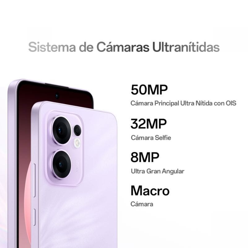 Oppo Reno13 F 5G 8GB/256GB Luminous Blue- Telemóvel - Item3