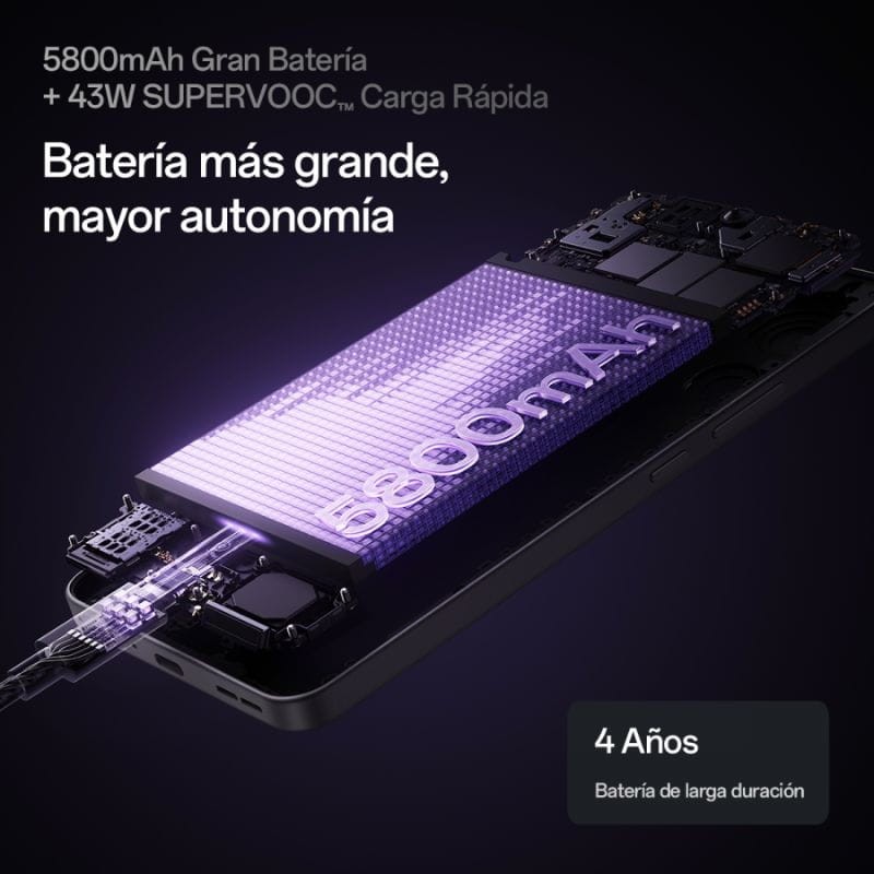 Oppo Reno13 F 5G 8GB/256GB Luminous Blue- Telemóvel - Item7