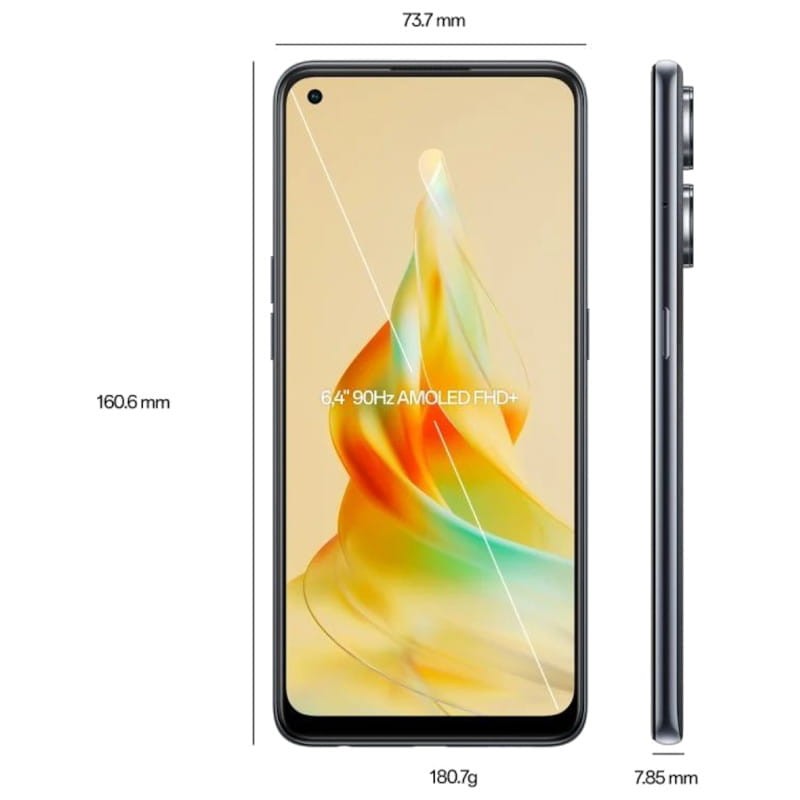 Oppo Reno 8T 8GB/128GB Preto - Telemóvel - Item4