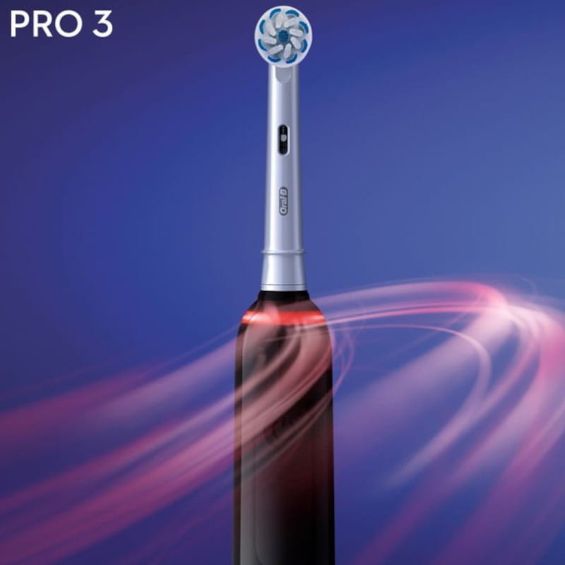 Cepillo eléctrico - ORAL-B PRO1 790 DUO, velocidades, Negro