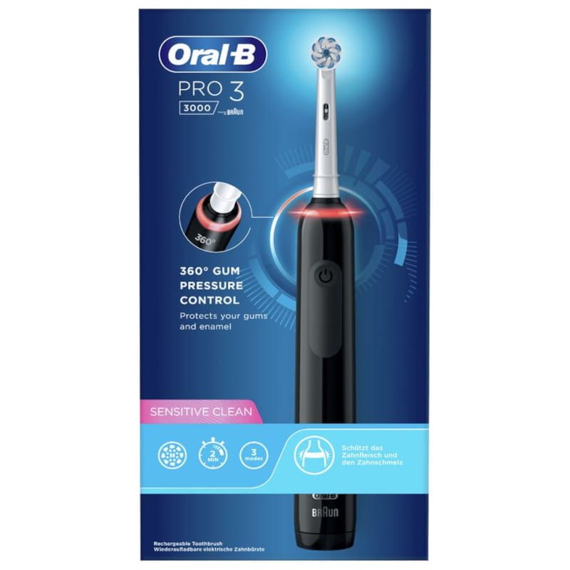Brosse à Dents Électrique Oral-B Pro 3 3000 Noir - Class B Refurbished - Ítem3