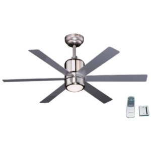 Orbegozo CP 50120 60W Lumière Chrome - Ventilateur de plafond