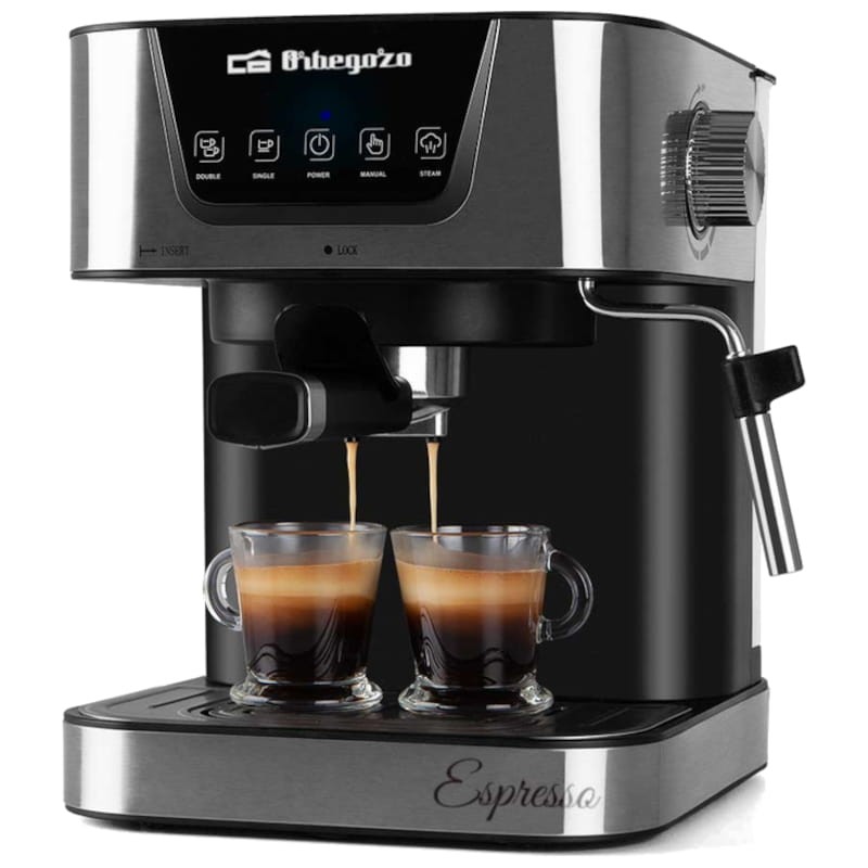 Orbegozo EX 6000 Negro/Acero - Cafetera Espresso - Ítem