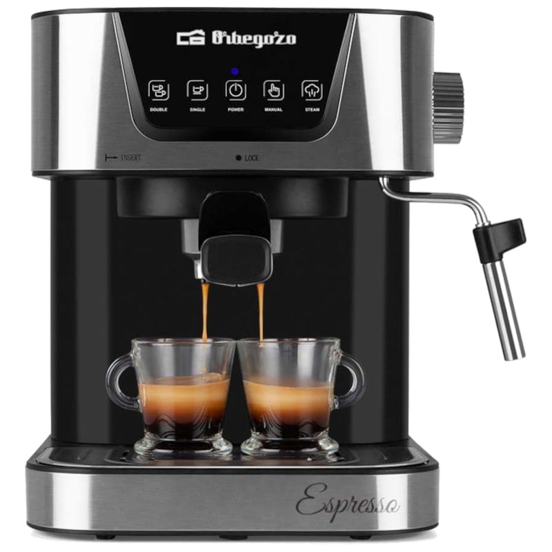 Orbegozo EX 6000 Preto/Aço - Máquina Espresso - Item1