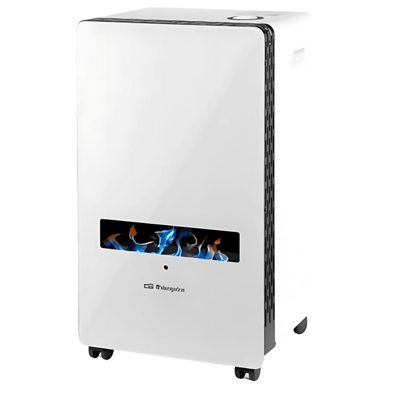 Orbegozo HBF 120 Blanco - Estufa gas butano llama azul - Ítem