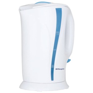 Orbegozo KT 5002 - Hervidor Eléctrico Blanco/Azul