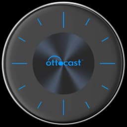 Ottocast OttoAiBox P3 SIM 4G LTE Preto - Adaptador sem fios Apple Carplay e Android Auto