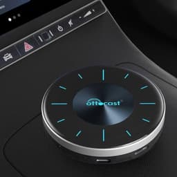 Para o carro de Ottocast OttoAiBox P3 SIM 4G LTE Preto - Adaptador sem fios Apple Carplay e Android Auto