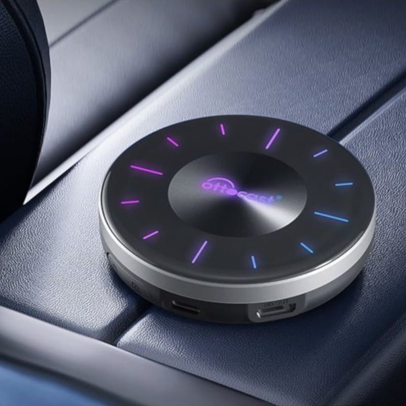 Ottocast OttoAiBox P3 SIM 4G LTE Noir - Adaptateur sans fil Apple CarPlay et Android Auto - Ítem6