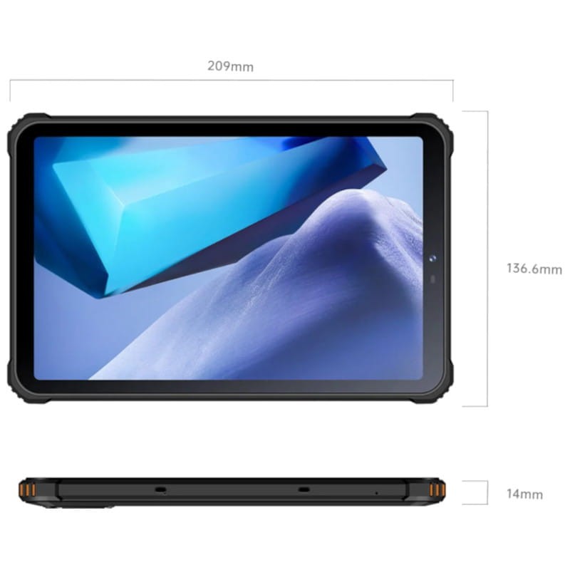 Oukitel RT3 Pro NFC 8'' 4GB/128GB Negro - Tablet Rugged - Ítem2