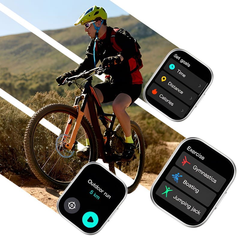 Oukitel BT103 1.91 Bluetooth 5.2 Cinzento Preto - Relógio Inteligente - Item8