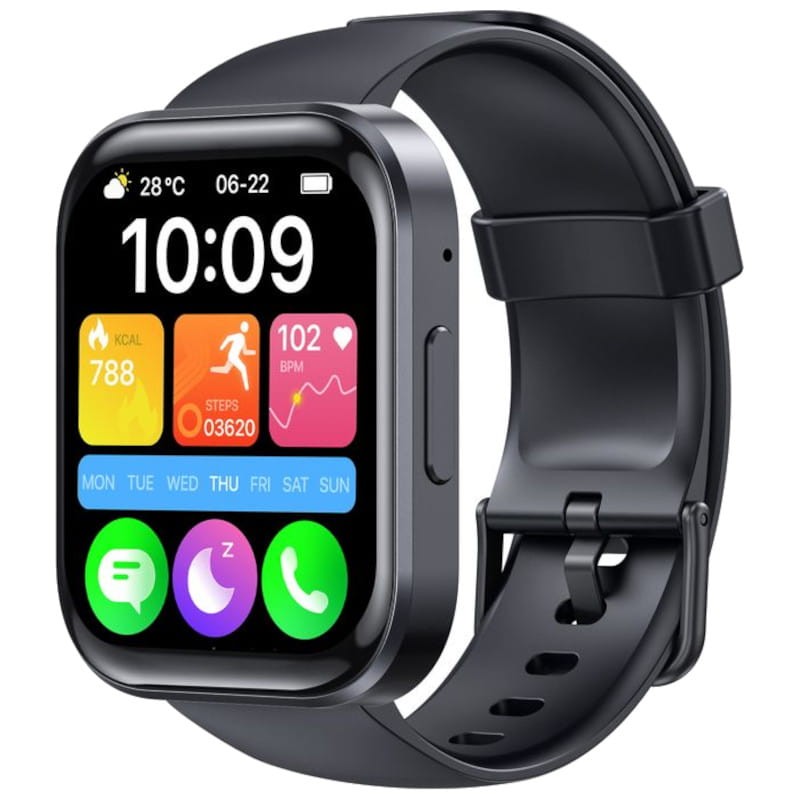 Oukitel BT103 1.91 Bluetooth 5.2 Cinzento Preto - Relógio Inteligente - Item