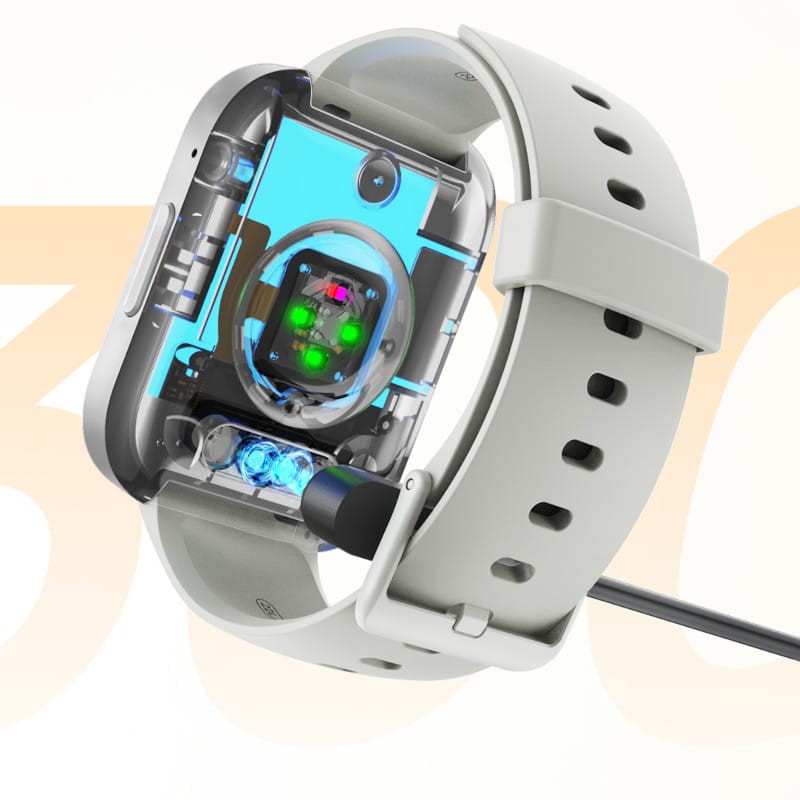 Oukitel BT103 1.91 Bluetooth 5.2 Argent Blanc - Montre connectée - Ítem6