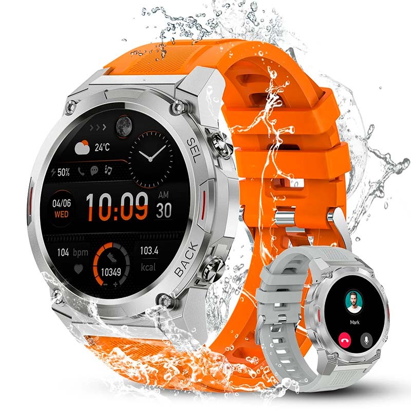 Smartwatch Oukitel BT50 Prateado - Item