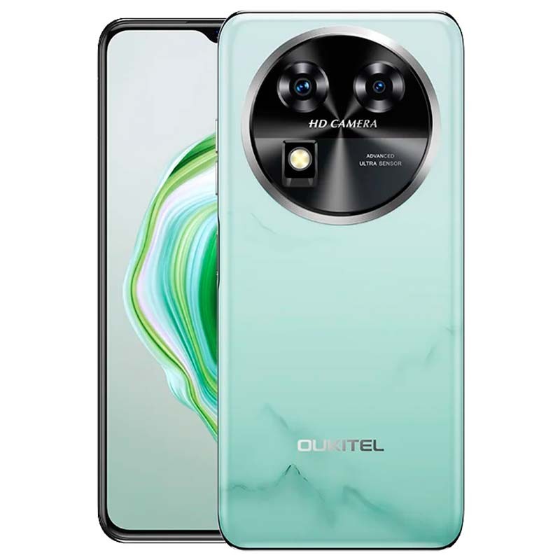 Teléfono móvil Oukitel C37 6GB/256GB Verde - Ítem