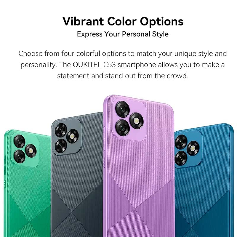 Oukitel C53 4GB/64GB Verde - Telemóvel - Item8
