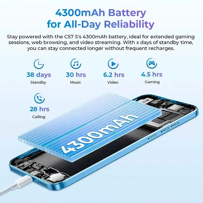 Oukitel C57S 2Go/64Go Or - Téléphone portable - Ítem2
