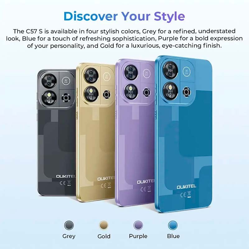 Oukitel C57S 2Go/64Go Or - Téléphone portable - Ítem3