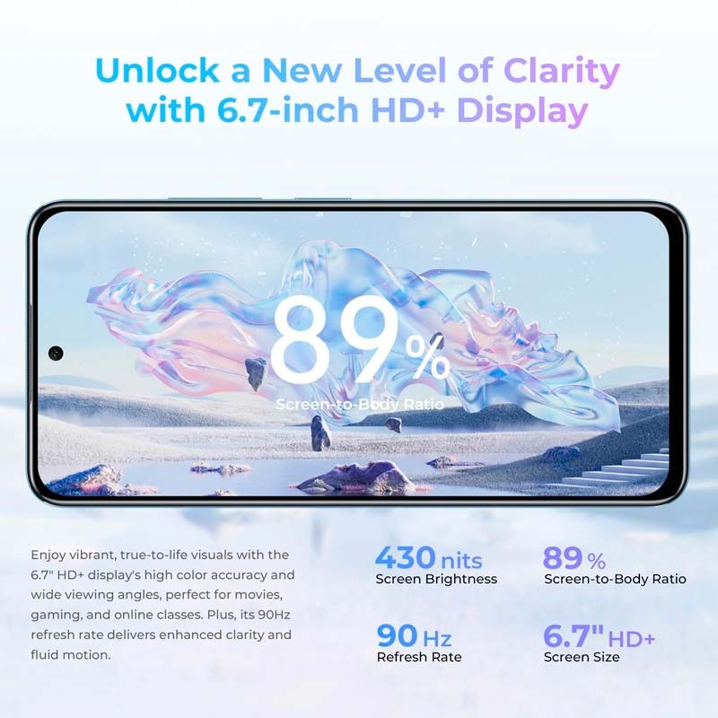 Oukitel C58 Pro 6Go/256Go Vert - Téléphone portable - Ítem6