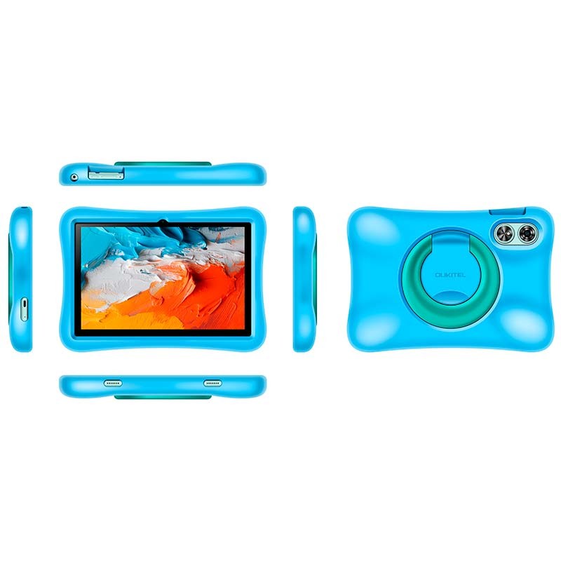 Oukitel OT6 Kids 4GB/64GB étui vert + bleu - Tablette - Ítem4