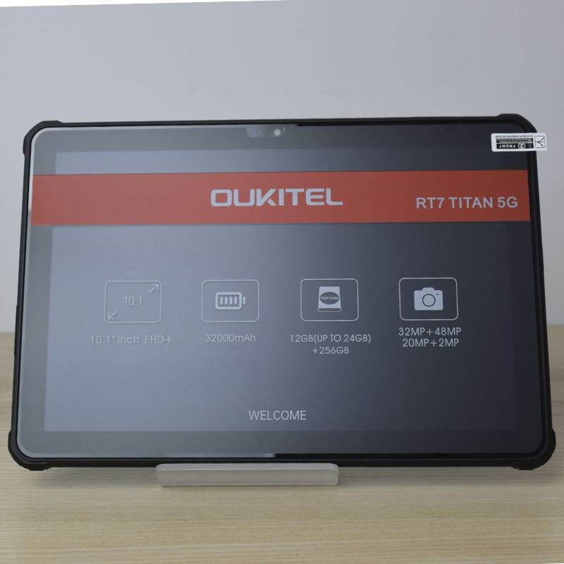 Oukitel RT7 Titan 12GB/256GB 5G Preto - Tablet Rugged - Item1