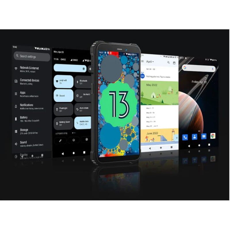 Oukitel WP32 - Pantalla 5.93 HD+ - NFC - Android 13 - Verde