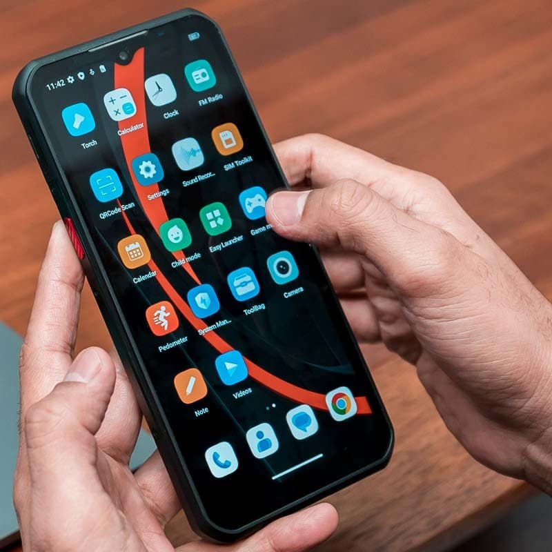 ecrã do Telemóvel Oukitel WP35 8GB/256GB Cinzento