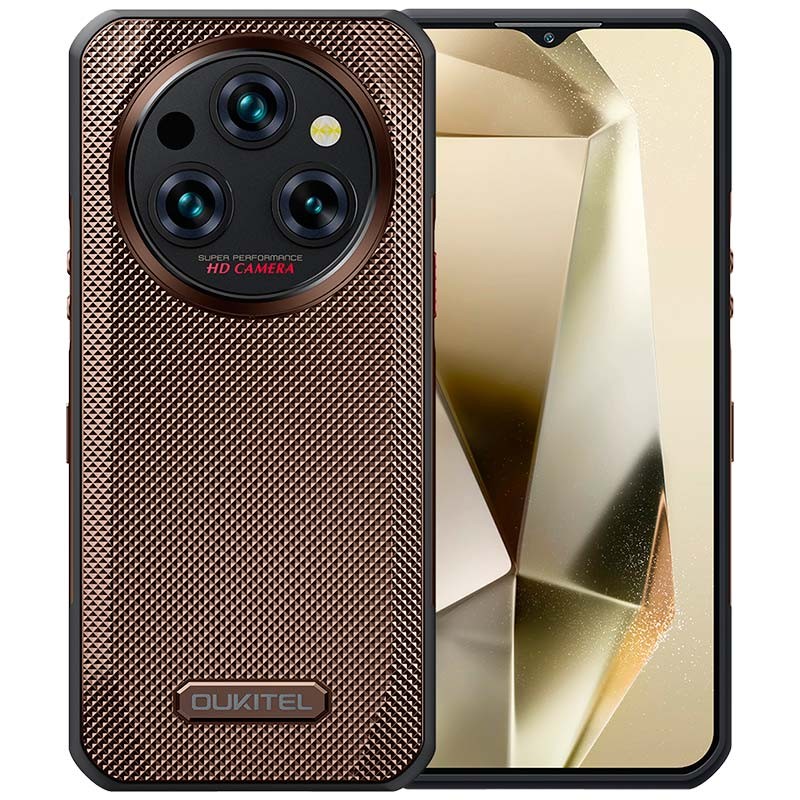 Teléfono móvil Oukitel WP35 8GB/256GB Café - Ítem