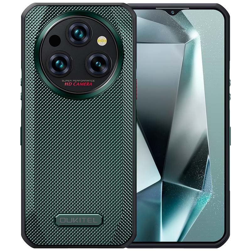 Teléfono móvil Oukitel WP35 8GB/256GB Verde - Ítem