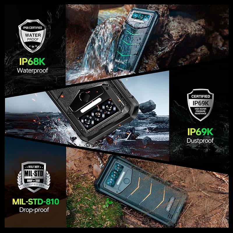 Oukitel WP38 6GB/256GB Verde - Telemóvel robusto - Item3