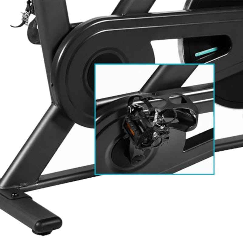 Bicicleta Estática Magnética OVICX Q100B Bluetooth App Preto - Item2