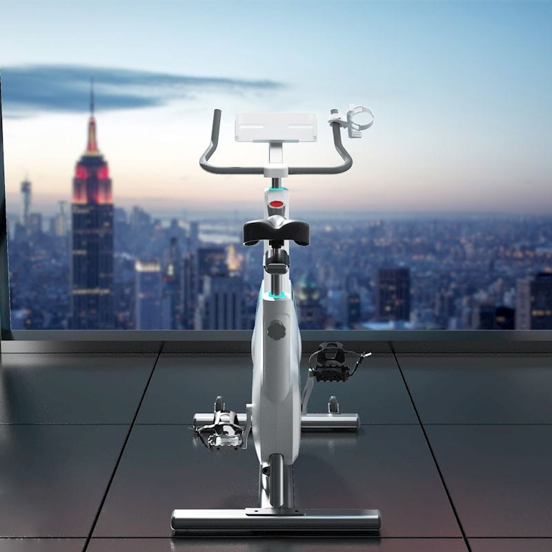 Bicicleta Estática Spinning OVICX Q210B Bluetooth APP Branco - Item10