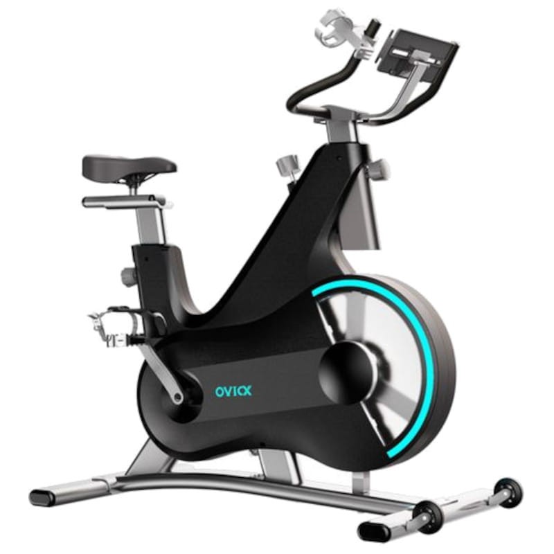 Bicicleta Estática Spinning OVICX Q210B Bluetooth APP Preto - Item