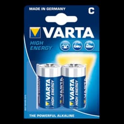Pack 2x Pilhas Varta C Long Life Power LR14