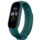 Pacote de 3 pulseiras de silicone originais para Xiaomi Mi Smart Band Azul, Verde e Amarelo - Item2