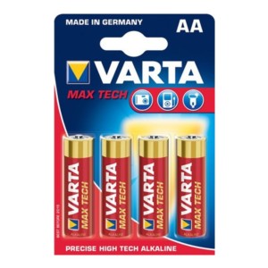 Pack 4x Pilas Varta AA Long Life Max Power LR06