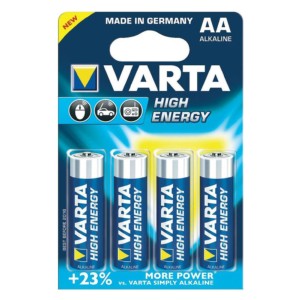 Pack 4x Batteries Varta AA Long Life Power LR06