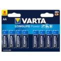 Pack 8x Pilhas Varta AA Long Life Power LR06 - Item