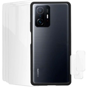 Pack de Acessórios Xiaomi 11T / 11T Pro com 3 Película de ecrã + 3 Película de vidro para câmara