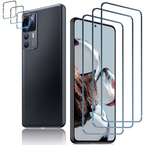 Pack de Accesorios Xiaomi 12T con 3 Protectores de pantalla + 3 Protectores de cámara