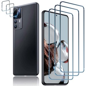Pack de Accesorios Xiaomi 12T Pro con 3 Protectores de pantalla + 3 Protectores de cámara