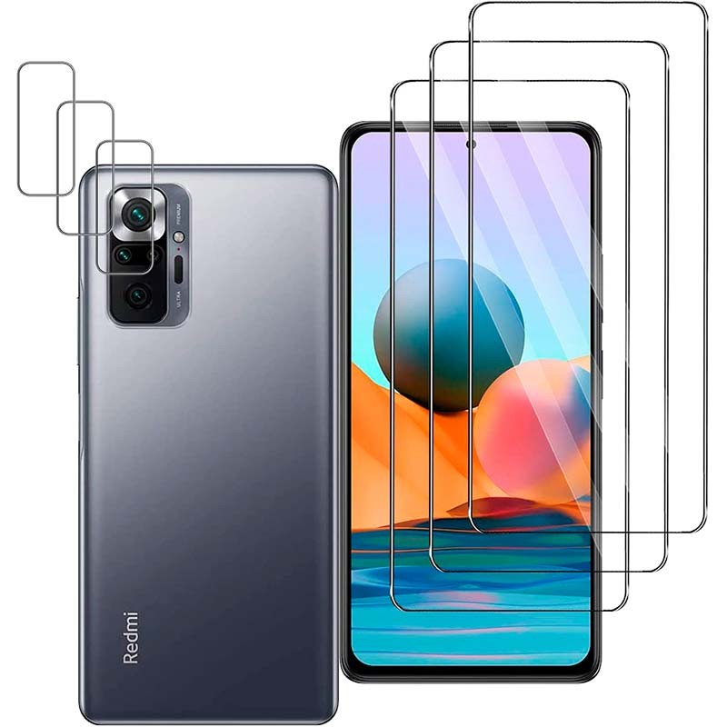 EbestStar Cover Trasparente In Silicone TPU Per Xiaomi POCO M5s / Redmi Note 10 10S - Protezione Antiurto, Bordi Rinforzati, Sottile