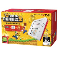Pack Nintendo 2DS Branca/Vermelho + New Super Mario Bros 2 - Item5