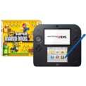 Pack Nintendo 2DS Negro/Azul + New Super Mario Bros 2 - Ítem