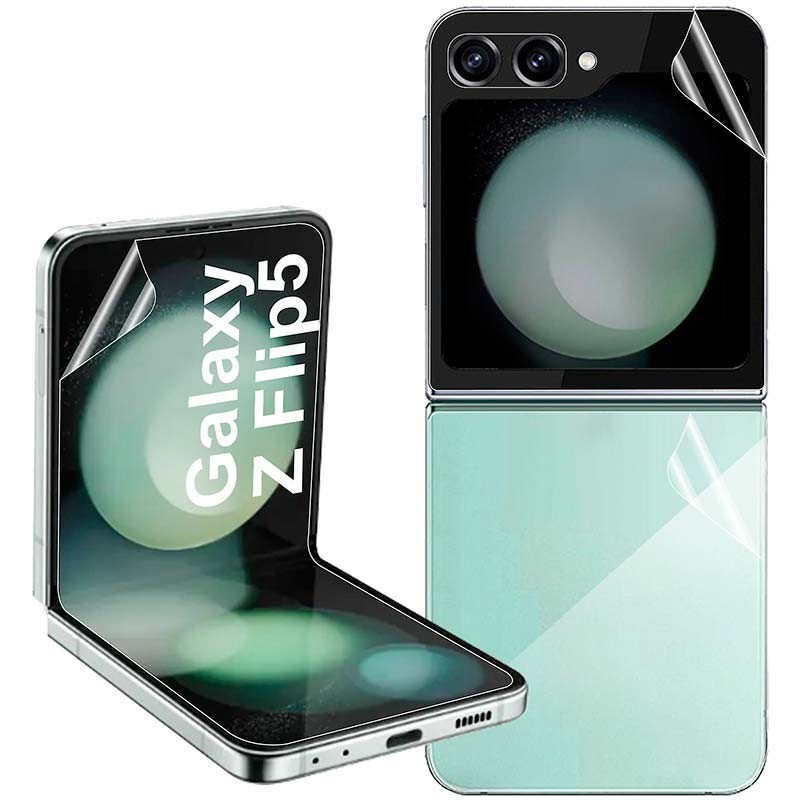 Pack protection d'écran en gel pour Samsung Galaxy Z Flip5 - Ítem