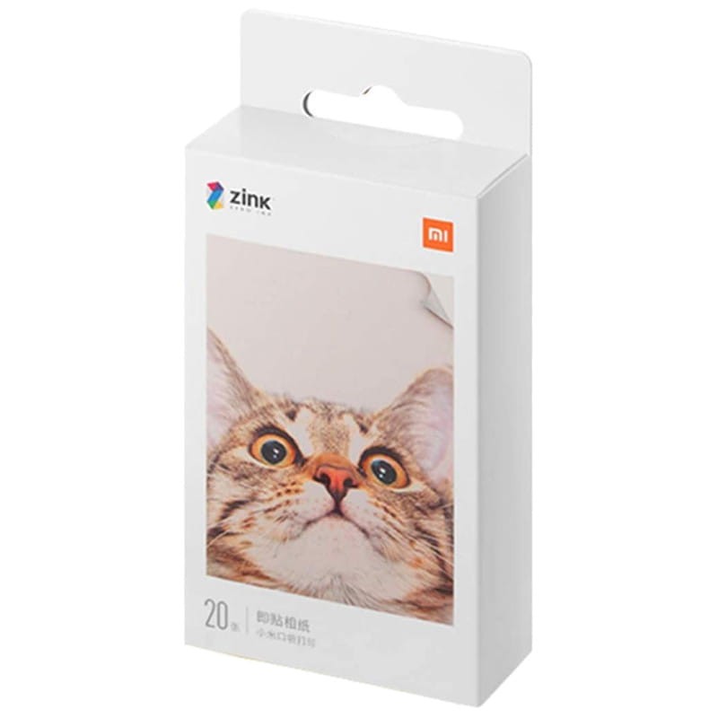 Pack x20 Papel Fotográfico Xiaomi Mi Portable Photo Printer 2x3 Para impresora Xiaomi Mi Portable Photo Printer - Ítem
