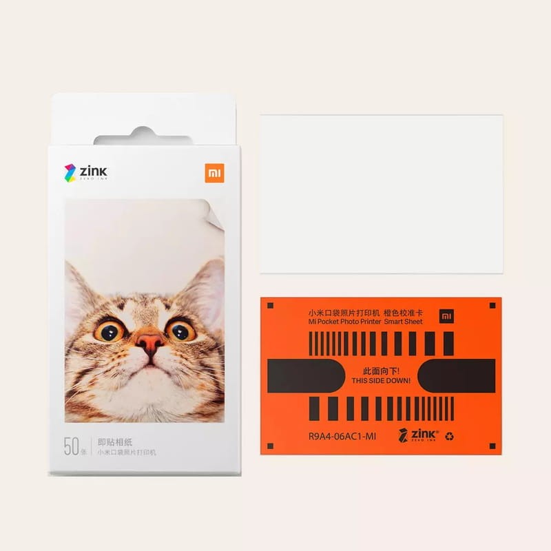 Pack x20 Papel Fotográfico Xiaomi Mi Portable Photo Printer 2x3 Para impresora Xiaomi Mi Portable Photo Printer - Ítem1