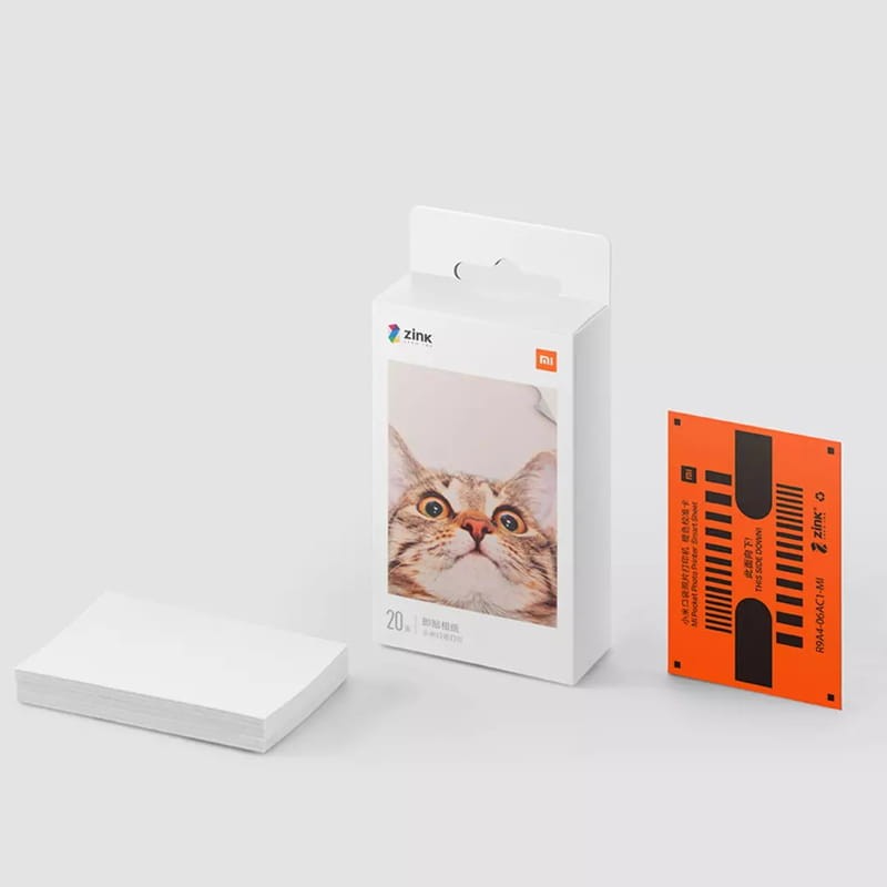 Acheter Pack x20 Papier photo Xiaomi Mi Portable 2x3